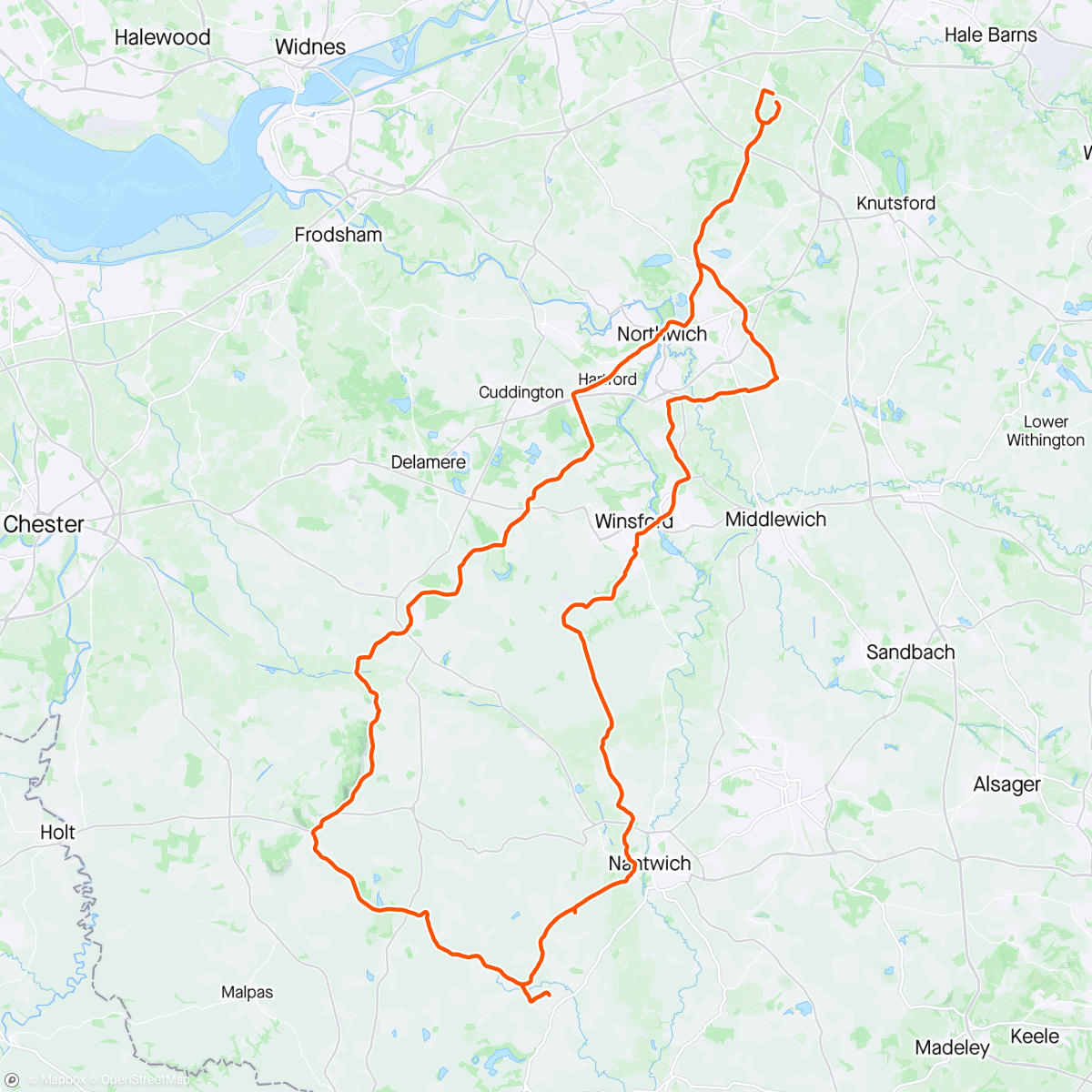 Map of the activity, Thanks Gary great ride today great company as well.!!!