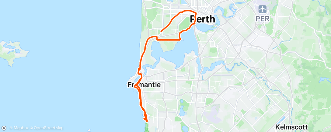 Карта физической активности (Morning Ride)