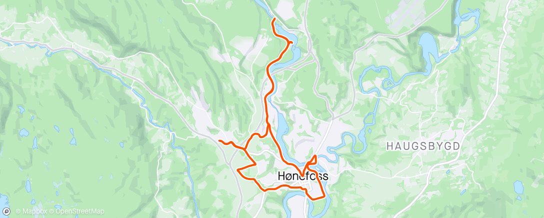 Map of the activity, Rundttur
