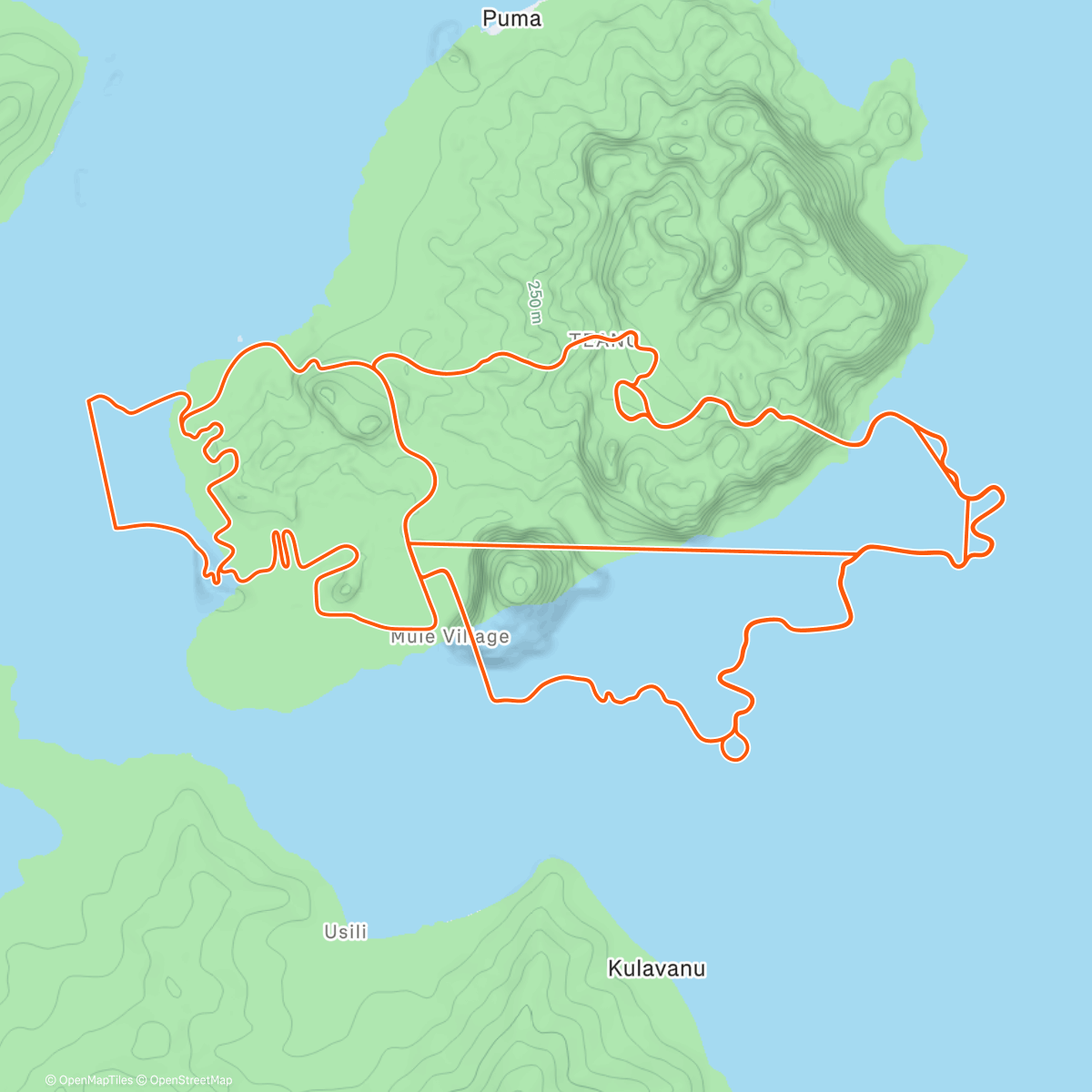 Map of the activity, Zwift - Tick Tock in Watopia