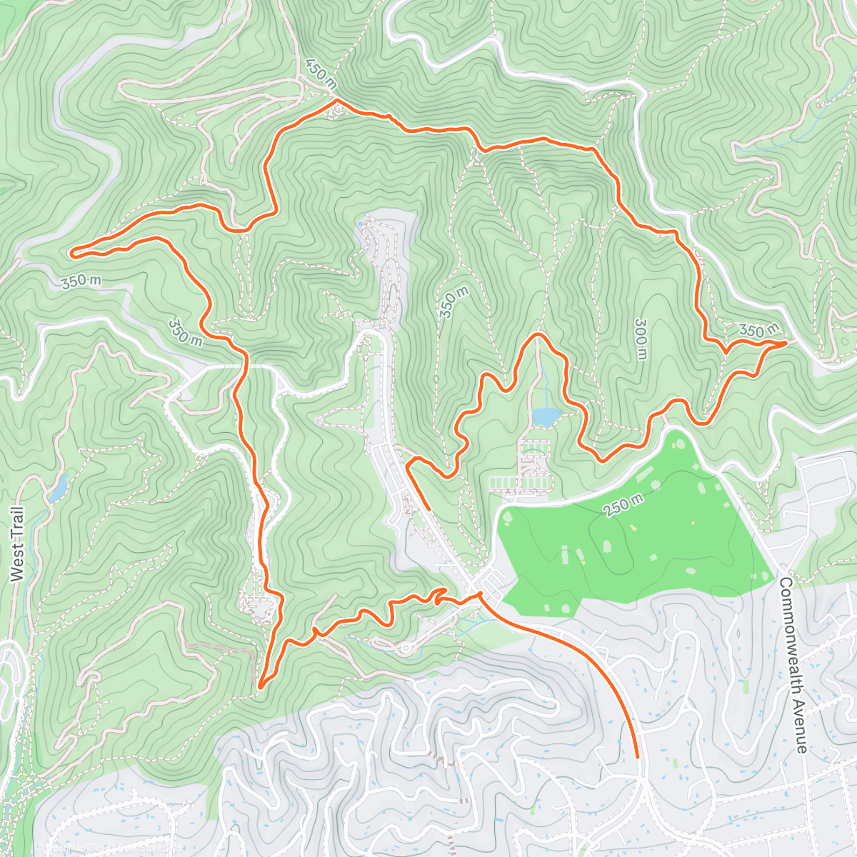 Map of the activity, Macrogriff