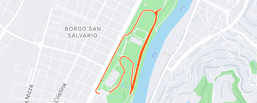 Map of the activity, 2000+2*1000+5*500