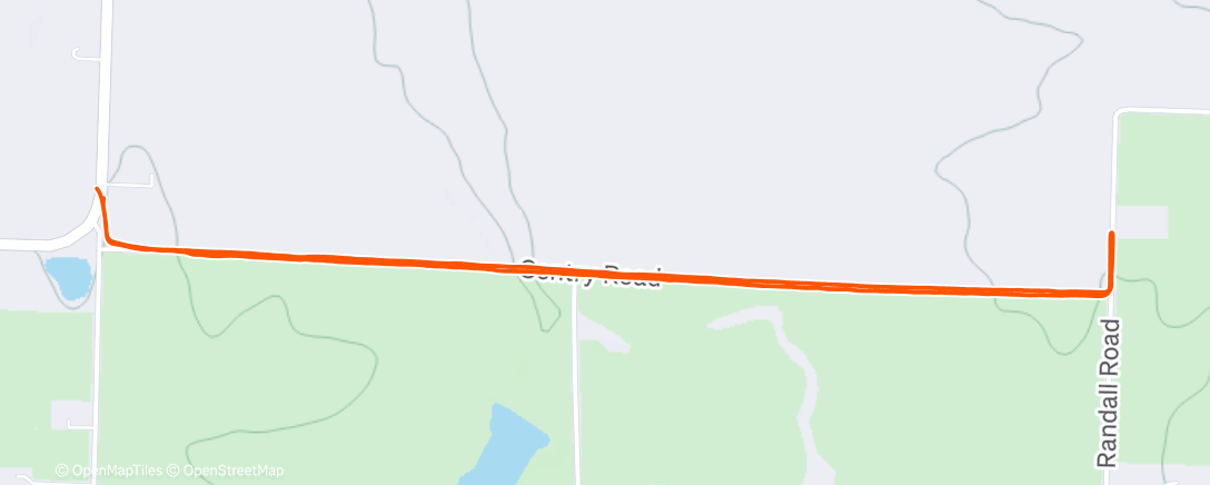 Mappa dell'attività Morning Run