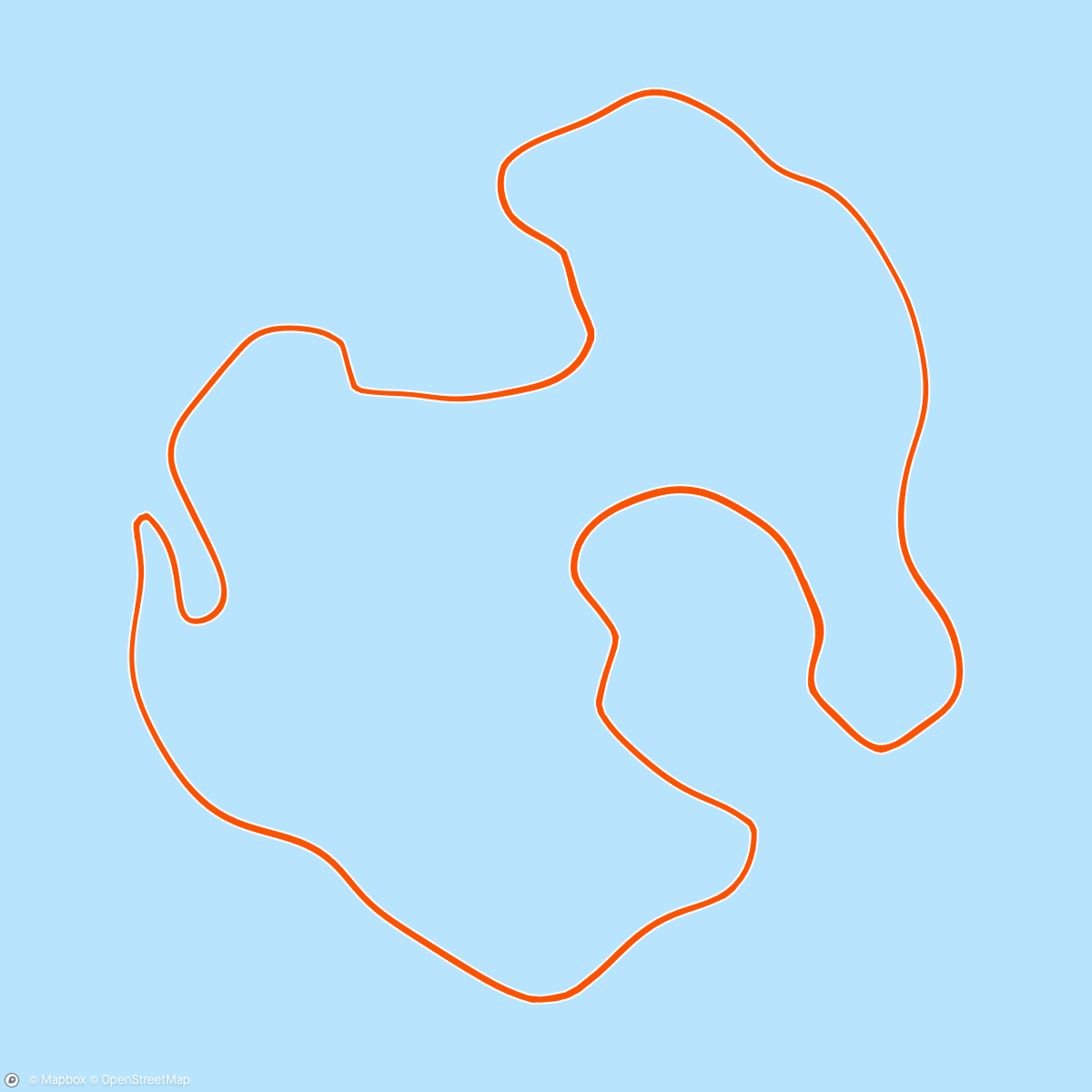 Map of the activity, Zwift - Pacer Group Ride: Volcano Circuit in Watopia with Miguel
