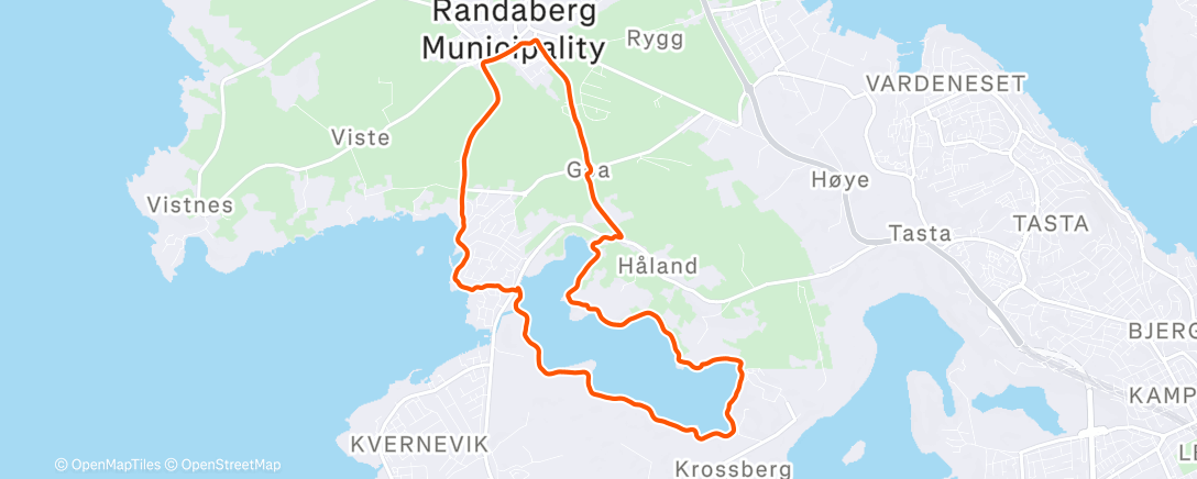 Карта физической активности (Morning Run)