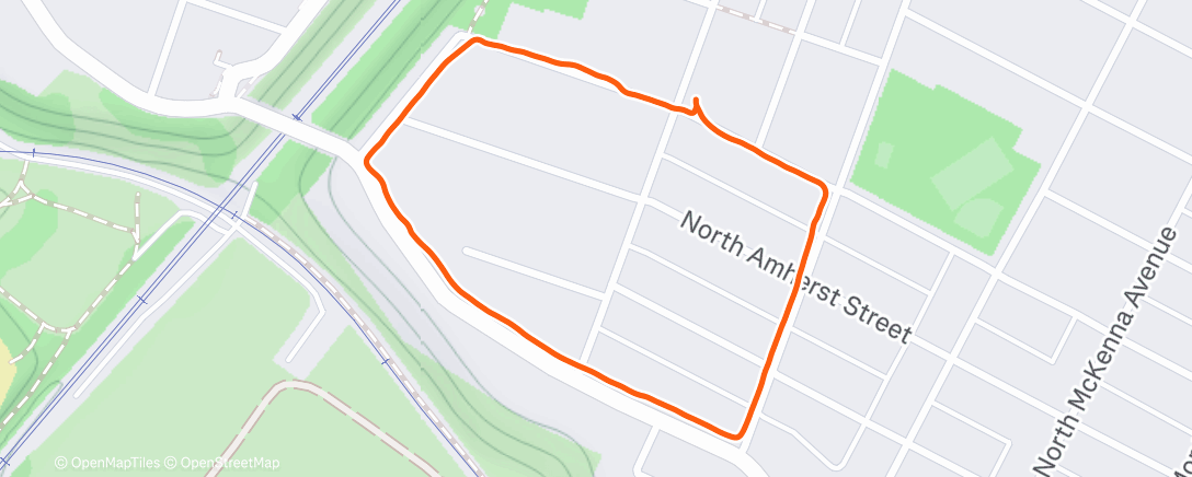 Карта физической активности (Morning Whine)