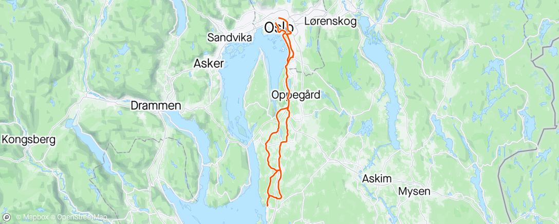Map of the activity, Son og Hølen