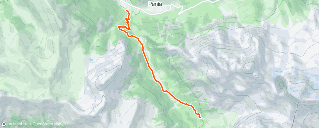 Map of the activity, Ritorno a valle…