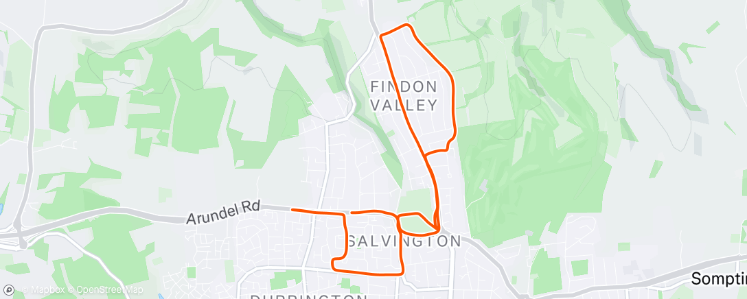 Map of the activity, Felt good