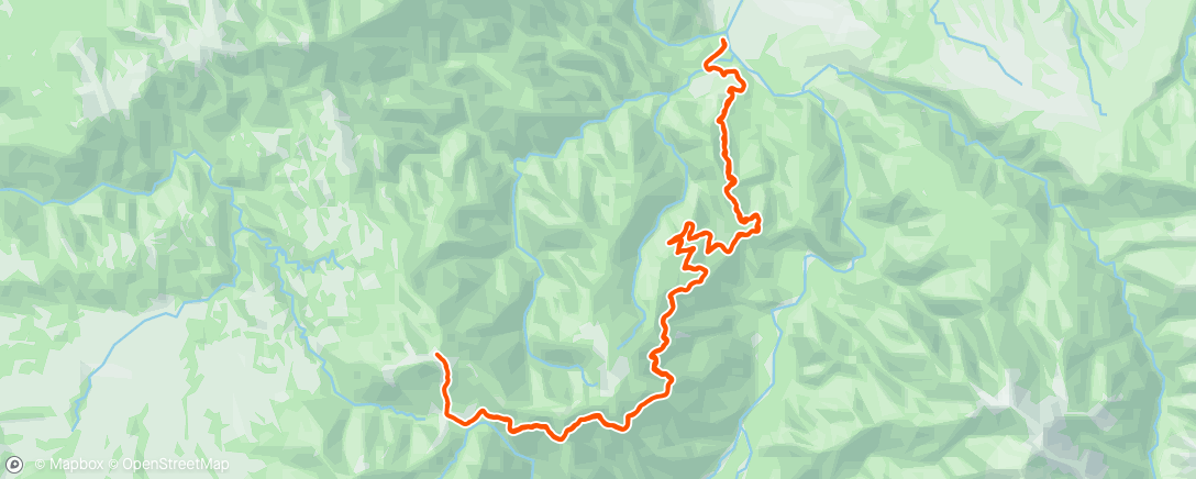 Map of the activity, Mount Perry