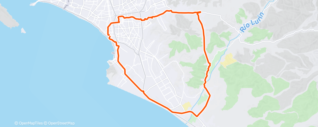 Map of the activity, Morning Ride