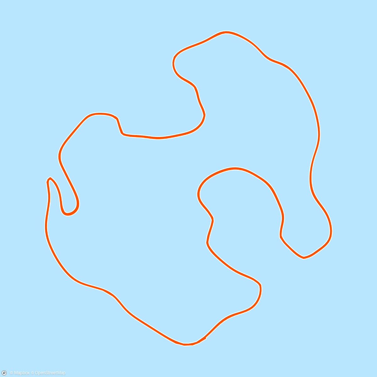 Mapa da atividade, Zwift - Pacer Group Ride: Volcano Circuit in Watopia with Miguel