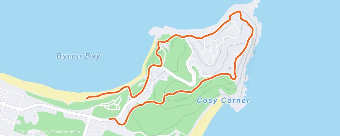 Map of the activity, Wanderung am Nachmittag