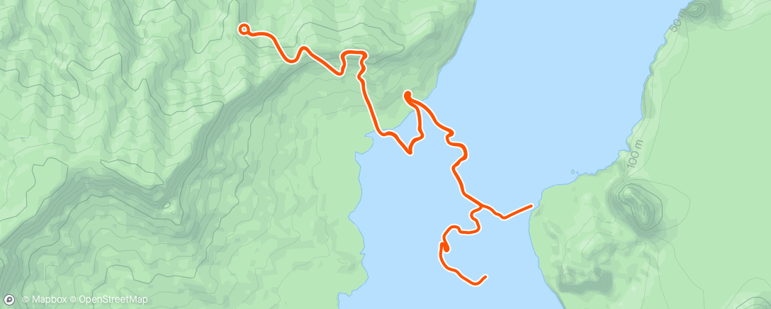 Karte der Aktivität „Zwift - Climb Portal: Cipressa at 125% Elevation in Watopia”