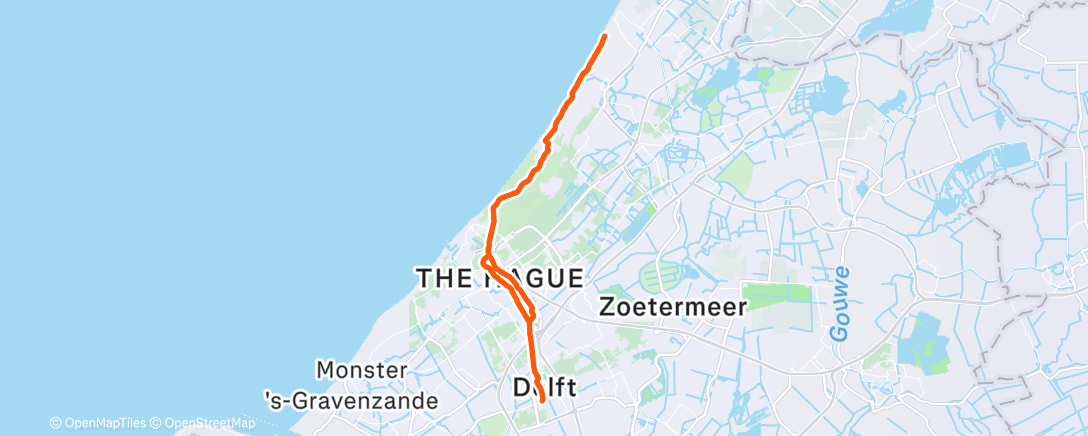 Map of the activity, Lola WNR