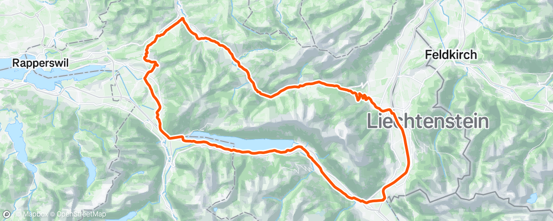 Map of the activity, Morning Ride