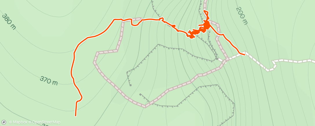 「Escursione mattutina」活動的地圖