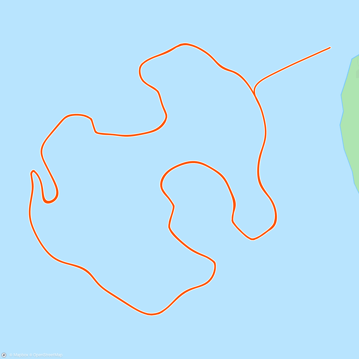 Map of the activity, Zwift - SLR Z2/3 in Watopia