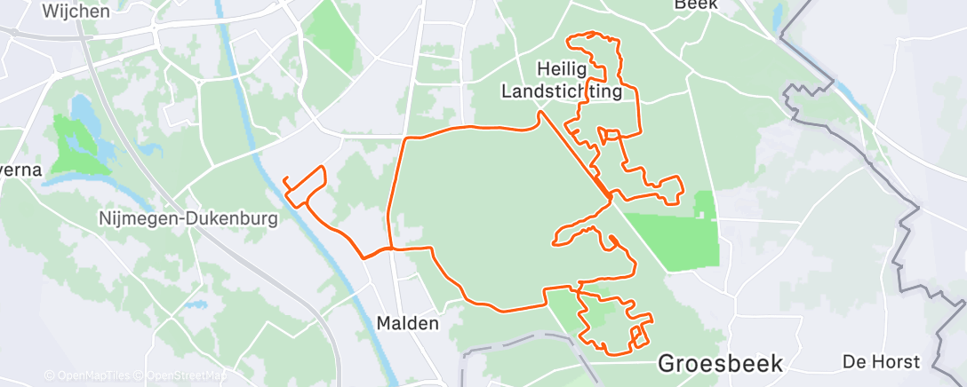 Карта физической активности (Winterdip - voor mij alleen over mijn ijsje graag ❄️)