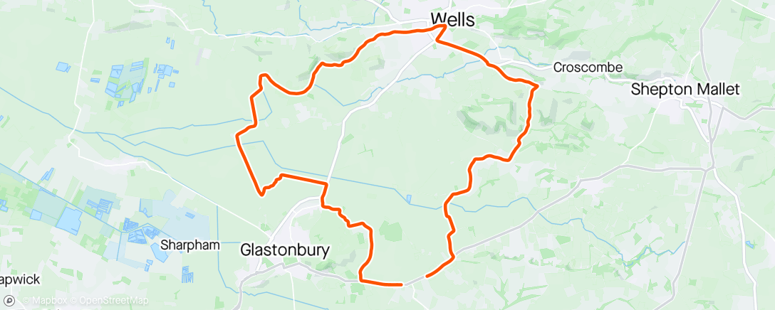 Map of the activity, First ride for 2 weeks (due to holiday) -  Etape Loch Ness this weekend 😬