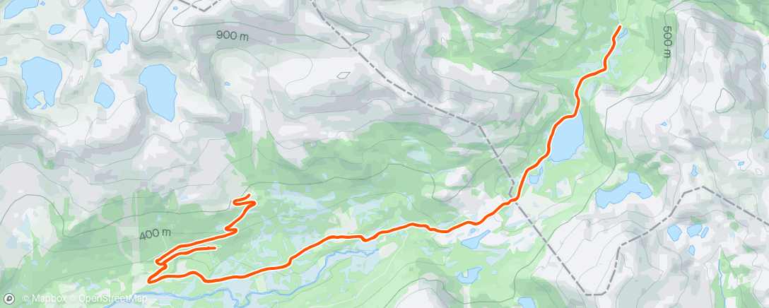 Map of the activity, MTB tur, Harpefossen!🤩
