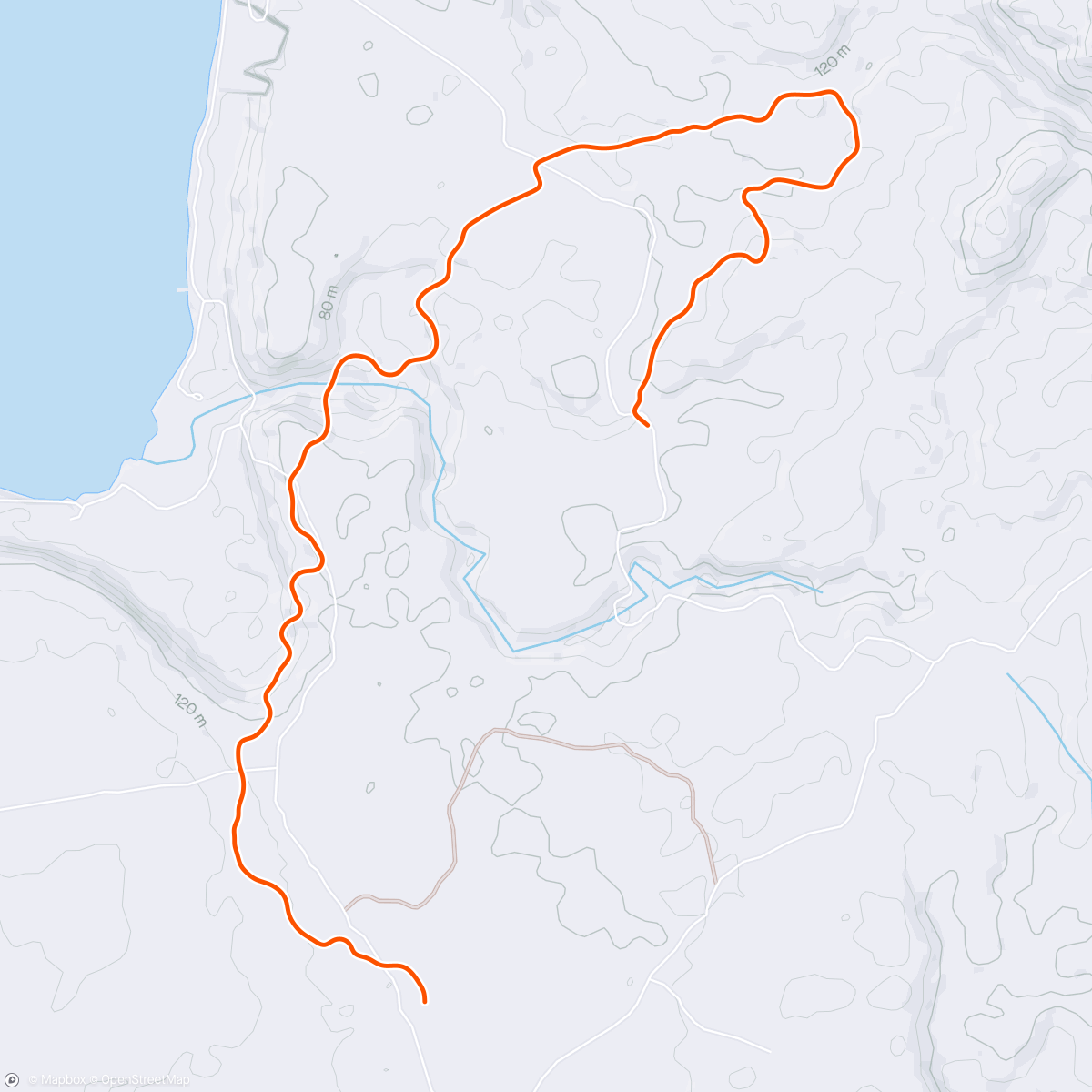 Mappa dell'attività Zwift - Pacer Group Ride: Makuri 40 in Makuri Islands with Yumi