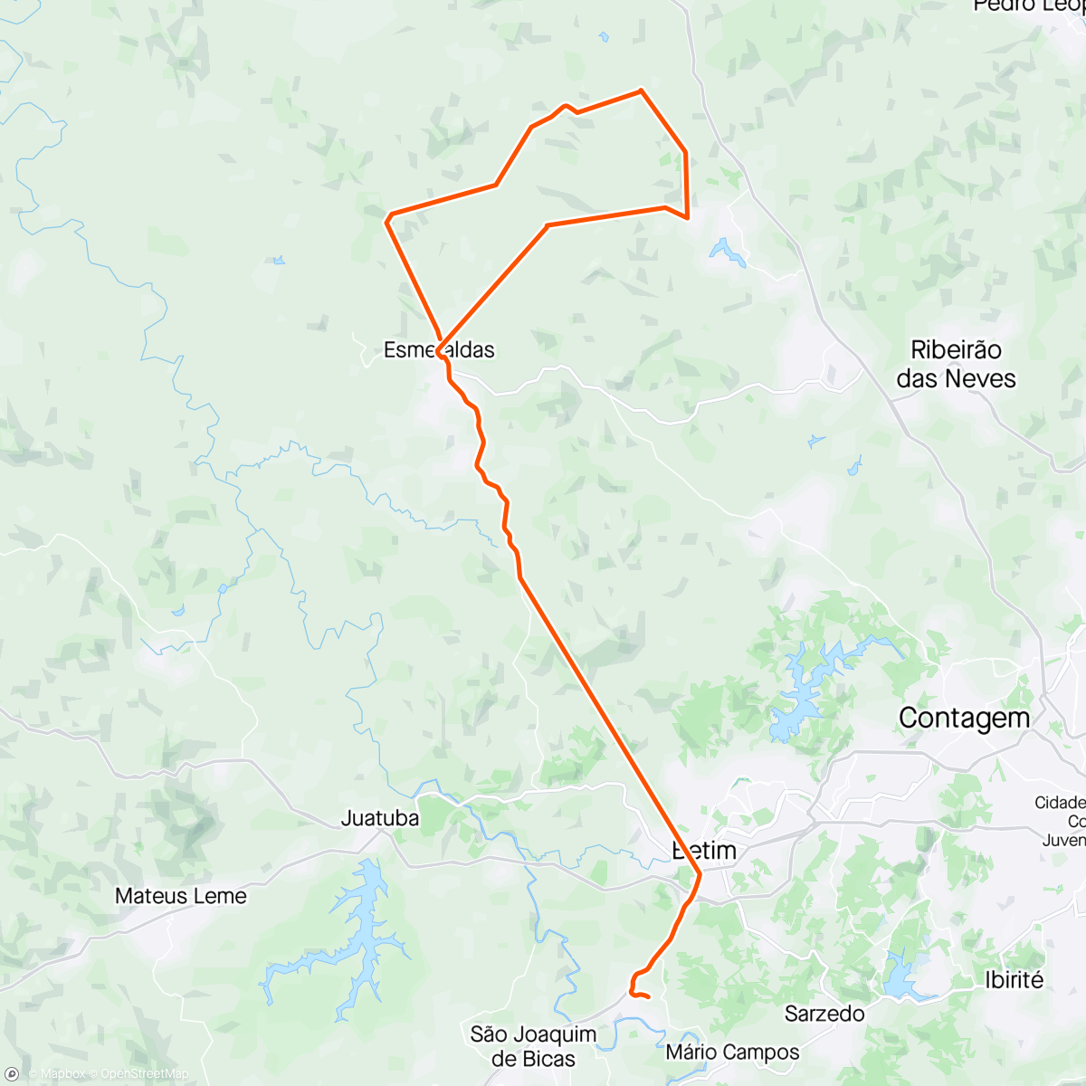 「Trilhazinha d hj 60 kM」活動的地圖