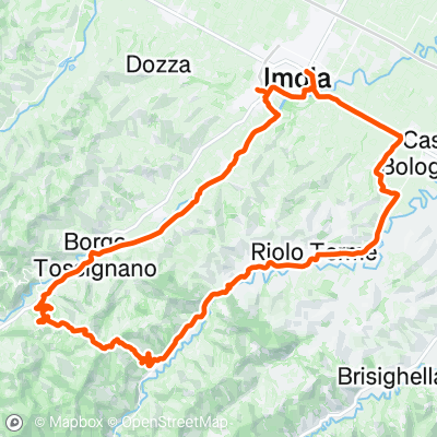 imola-casola-prugno-fontanelice-imola | 61.6 km Cycling Route on Strava