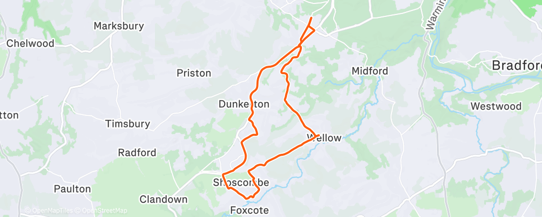 活动地图，Afternoon Ride