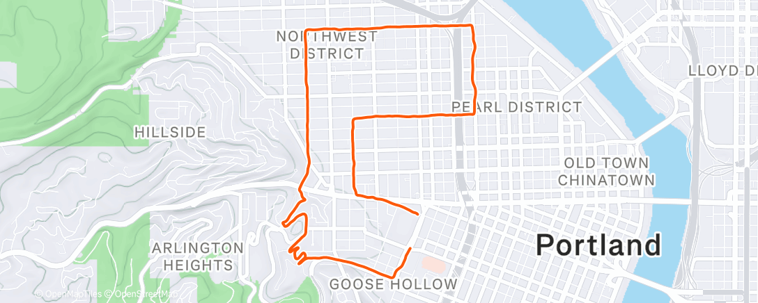 Map of the activity, Ran out of time