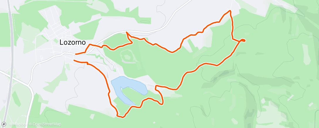 Map of the activity, after wser lottery