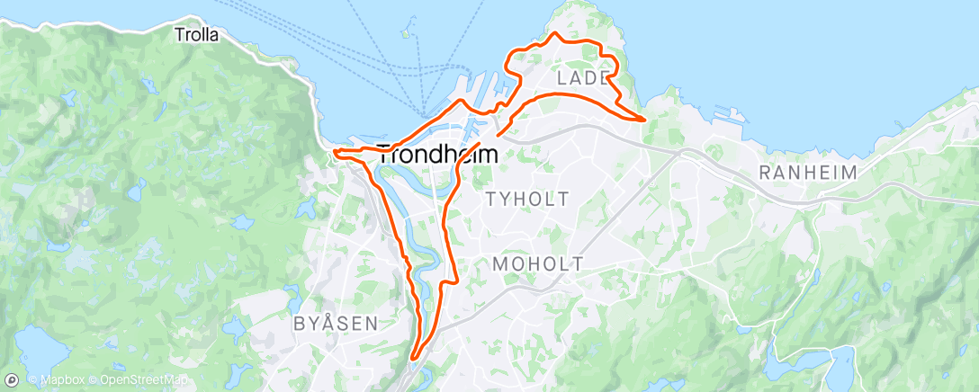 Map of the activity, Rolig lang