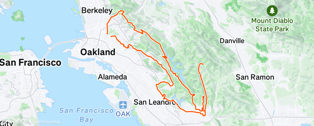 Carte de l'activité Morning Ride