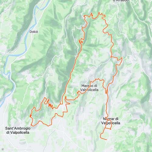 Negrar 60/1400 | 62.0 km Cycling Route on Strava