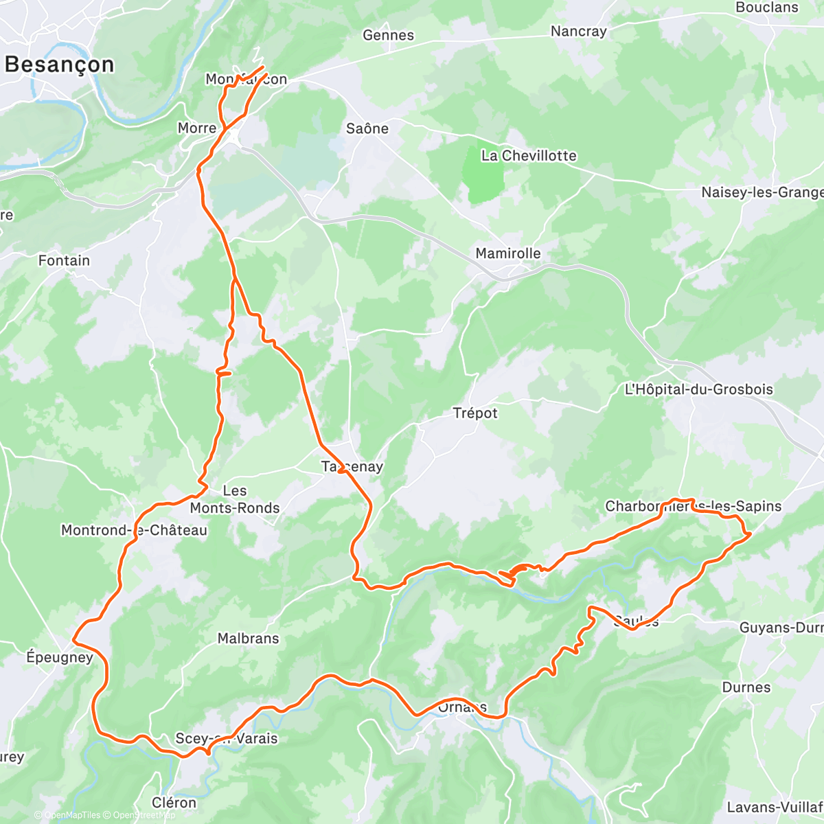 Map of the activity, Mit Karl