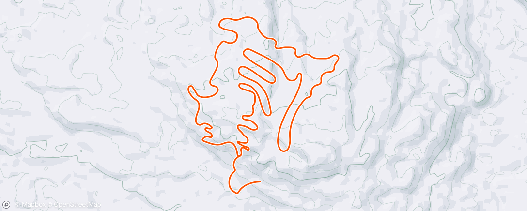 Map of the activity, Maintenance : Foundation – TrainingPeaks Virtual - A Bit Of Everything Reverse