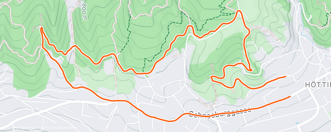 Mapa de la actividad (Traillauf am Nachmittag)