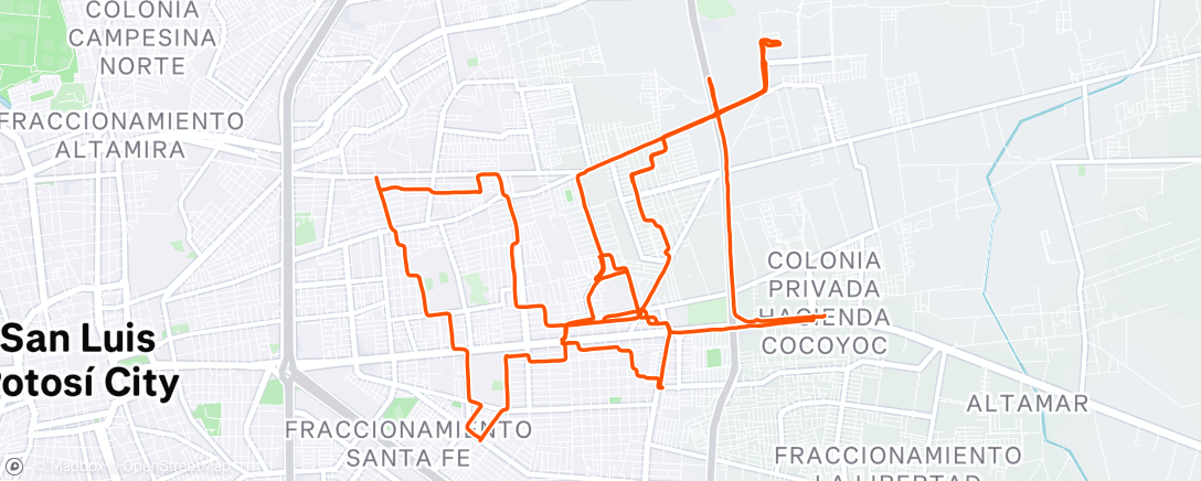 Map of the activity, Bici 2 🚵