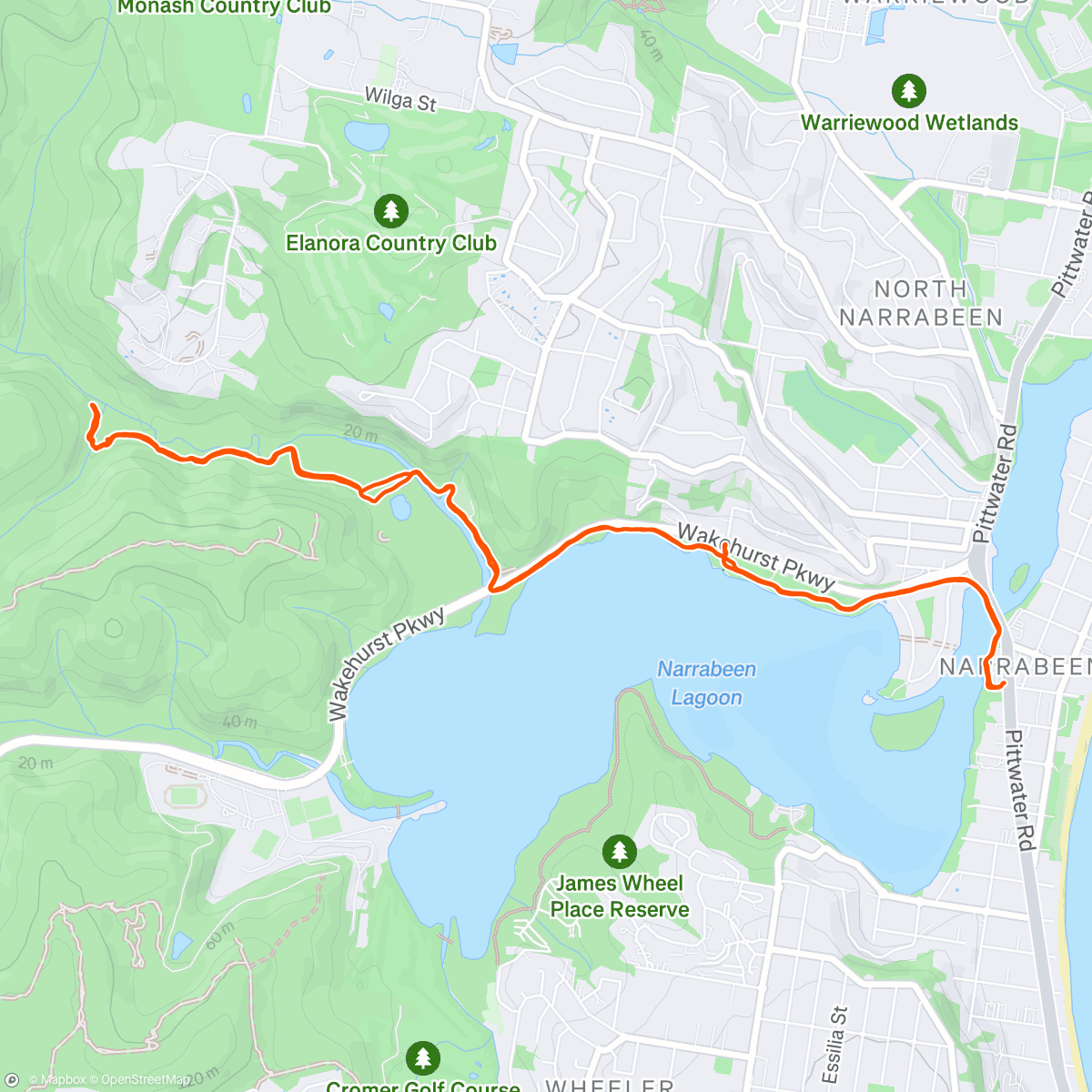 Map of the activity, Nearly New Bike Day