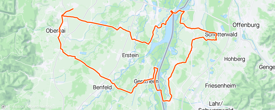 Map of the activity, Avec le team sortie tour des Flandres