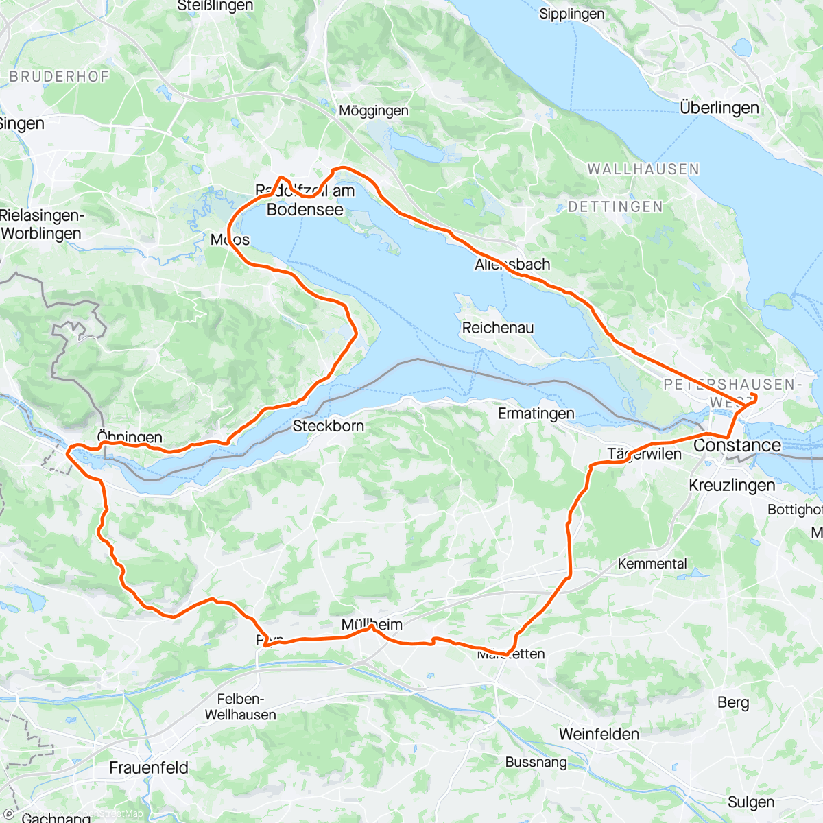 Map of the activity, Untersee mit Hanna🦖