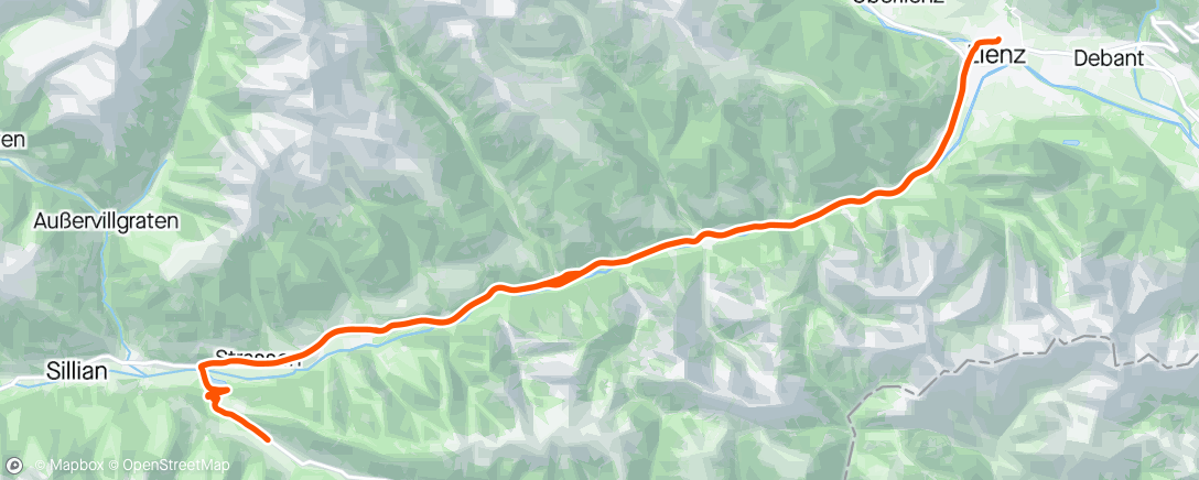 Map of the activity, KOM fail 👎🏽