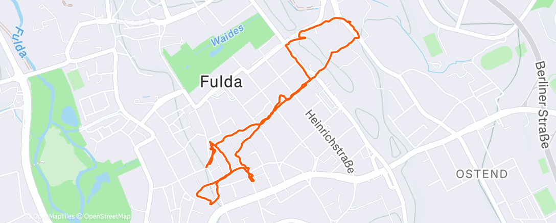 Map of the activity, Nachtspaziergang Winterwald und Brauhaus Hohmann 🍷🍻🍖😋