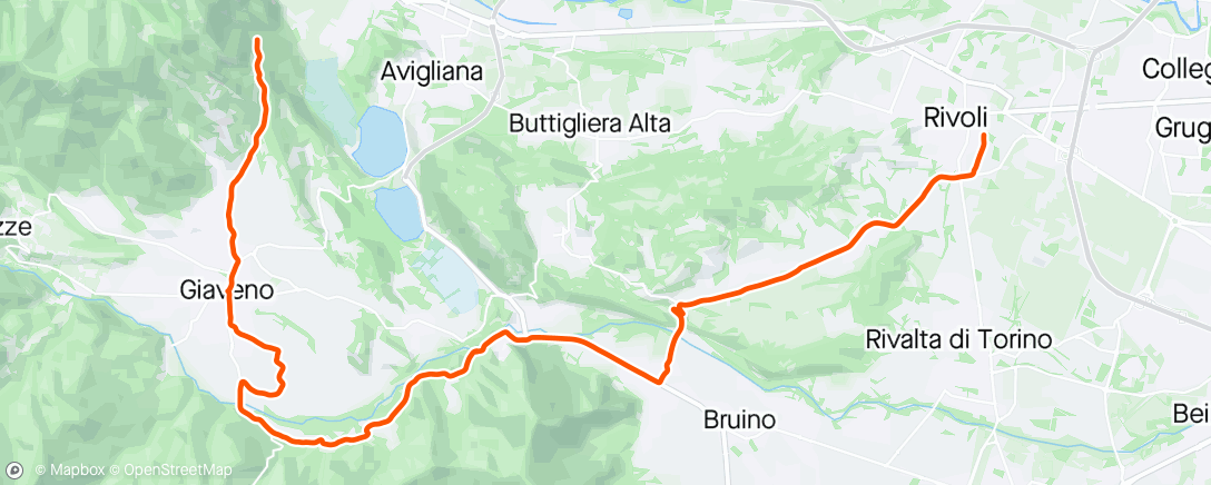 Map of the activity, Prima parte del giro