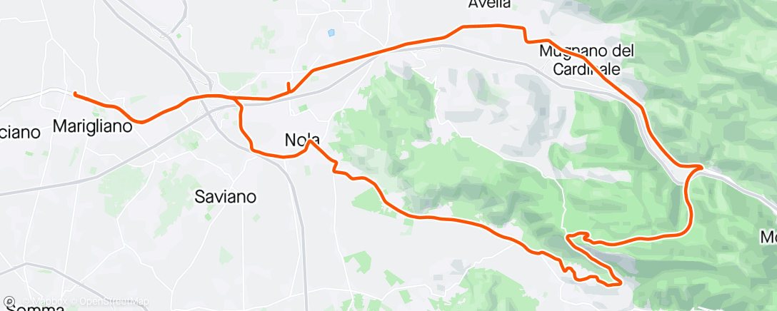 Map of the activity, Giro d’Italia - Restday 1
