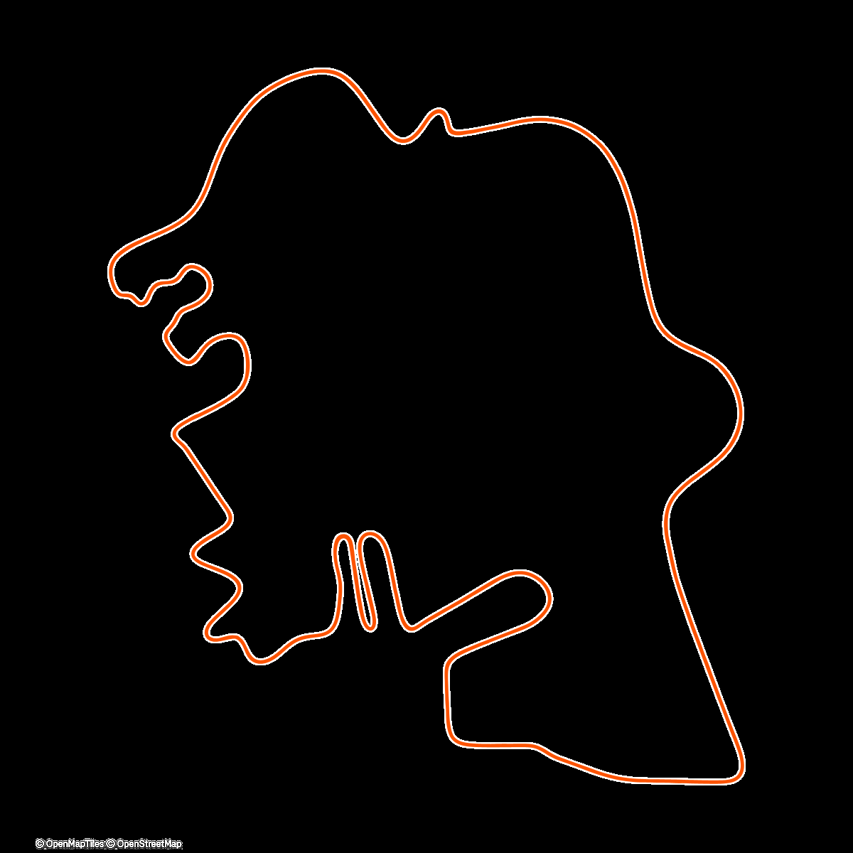 Map of the activity, Zwift - on Flat Route in Watopia - 2️⃣🅾️5️⃣² - 🇧🇪 - #Z087 - JSL067