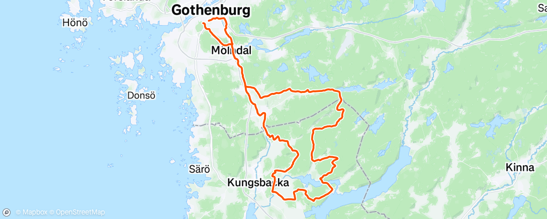 Map of the activity, Bästa distanspasset!