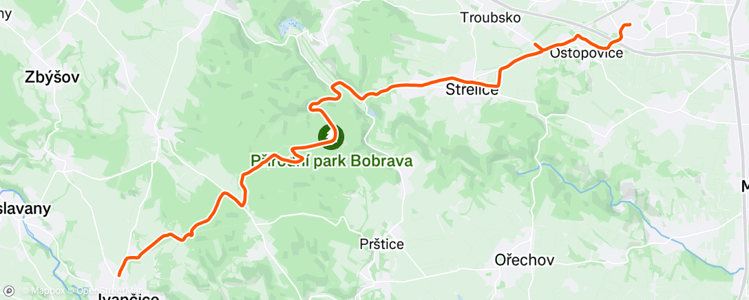 Map of the activity, Bohunice - Vangl