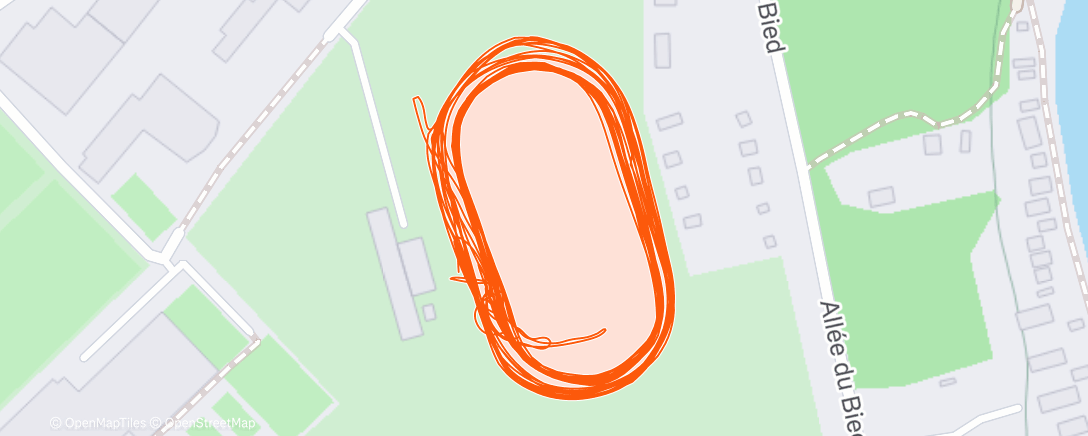 Map of the activity, 🏃🏻‍♂️🏃🏻