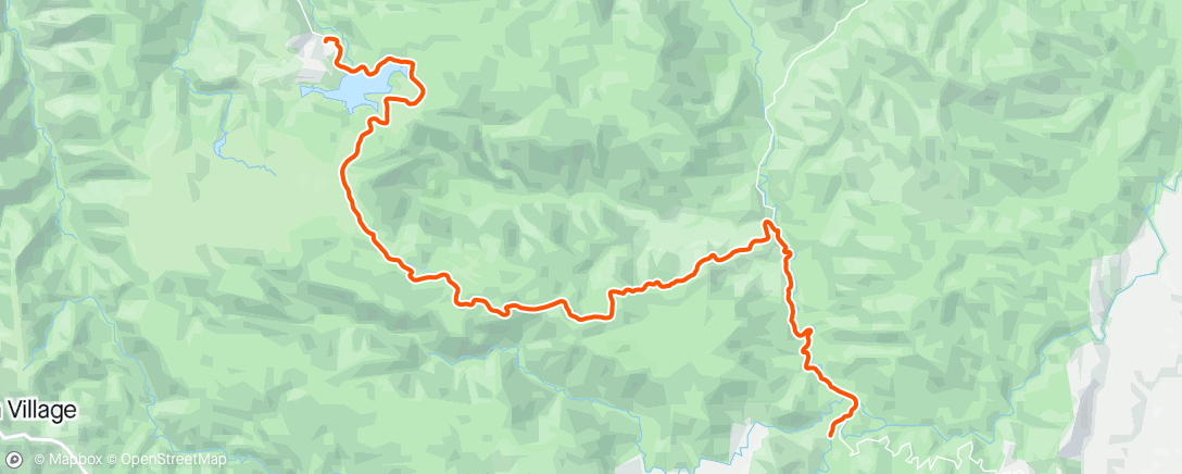 Map of the activity, FulGaz - 5. Crazy Catz Peaks Challenge Anglers Rest To Falls Creek (back of Falls)